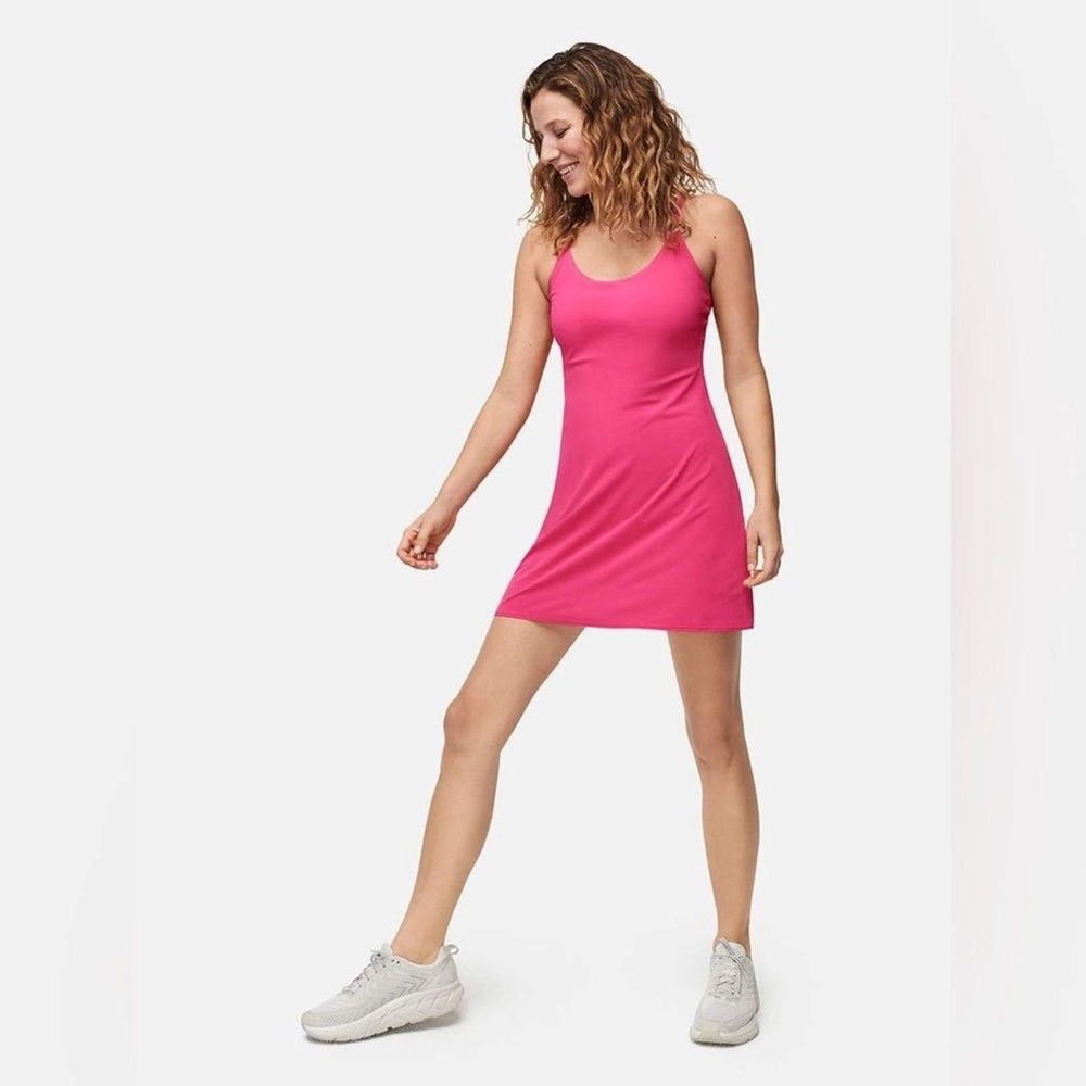 Outdoor Voices Pink Mini Tank Dress